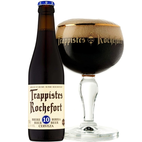 Bia Bỉ Trappistes Rochefort 10 11,3% - Chai 330ml - Thùng 24