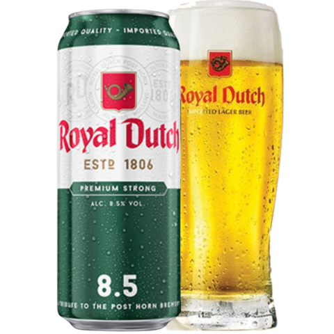 Bia Hà Lan Royal Dutch Premium Strong 8,5% – Lon 500ml - Thùng 24