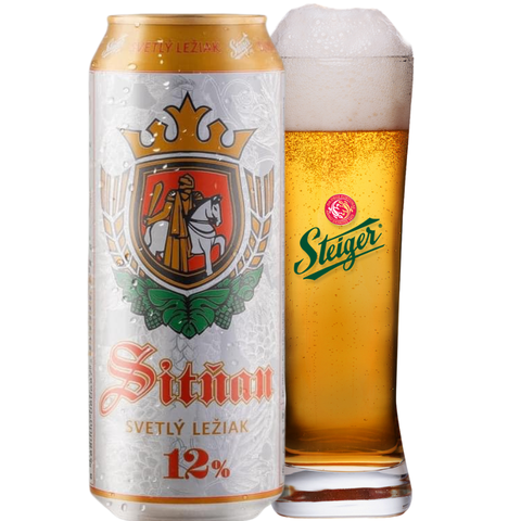 Bia Tiệp Sitnan 12 5,0% – Lon 500ml - Thùng 24