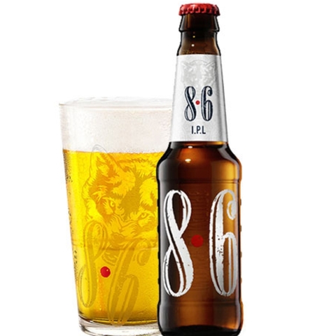 Bia Hà Lan 8.6 IPL 7,0% - Chai 330ml - Thùng 24