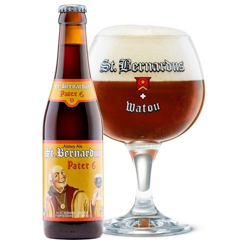 Bia Bỉ St. Bernardus Pater 6 6,7% - Chai 330ml - Thùng 24