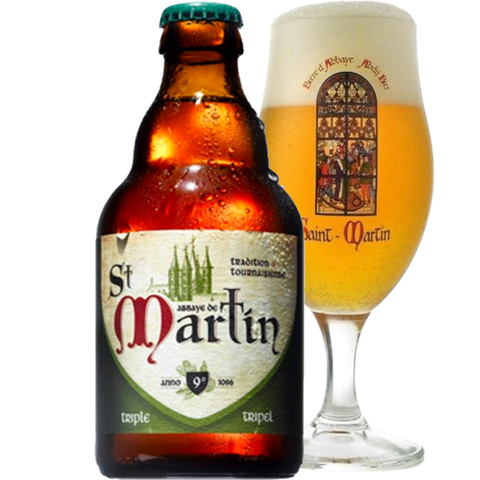 Bia Bỉ St Martin Triple 9,0% - Chai 330ml - Thùng 12
