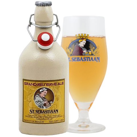 Bia sứ Bỉ St Sebastiaan Grand Reserve Ale 9,6% - Chai 500ml - Thùng 6