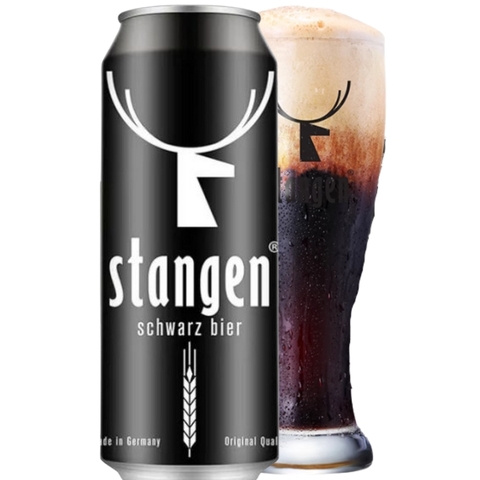 Bia Đức Stangen Schwarz 4,9% - Lon 500ml - Thùng 24