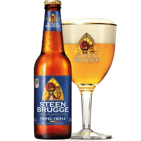 Bia Bỉ Steenbrugge Tripel 8,7% - Chai 330ml - Thùng 24