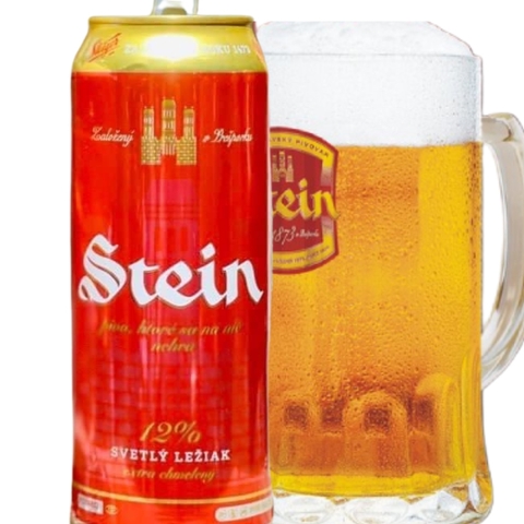 Bia Tiệp Stein Leziak Svetly 5% - Lon 500ml - Thùng 24