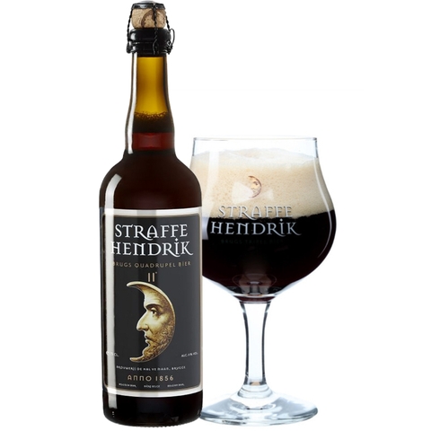 Bia Bỉ Straffe Hendrik Quadrupel 11% - Chai 750ml - Thùng 6