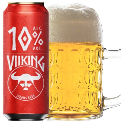 Bia Đức Viiking 10 10,0% Lon 500ml - Thùng 24