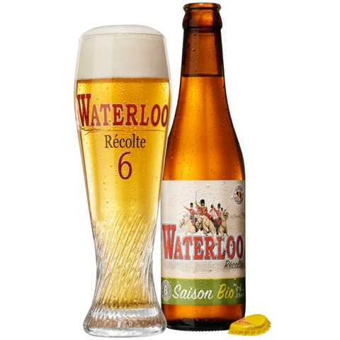 Bia Bỉ Waterloo Saison Bio 6,0% - Chai 330ml - Thùng 24