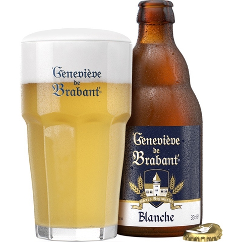 Bia Bỉ Geveineve Blanche 5,0% - Chai 330ml - Thùng 24