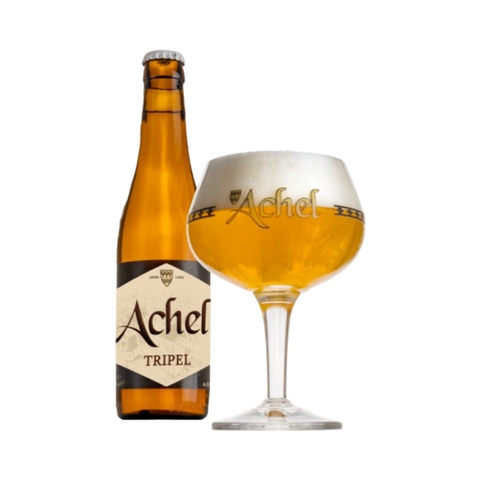 Bia Bỉ Achel Triple Trappist 8,0% - Chai 330ml - Thùng 24