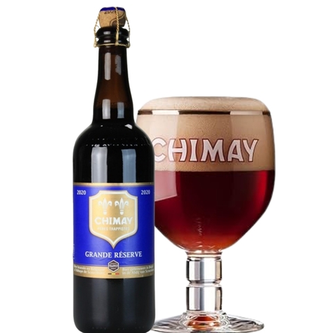 Bia Bỉ Chimay Xanh Blue Trappist 9,0% - Chai 750ml - Thùng 12