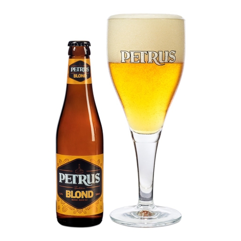 Bia Bỉ Petrus Blond 6,5% - Chai 330ml - Thùng 24