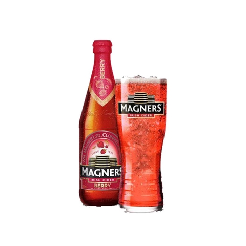Bia trái cây Ireland Magner Berry 4,0% - Chai 330ml - Thùng 24