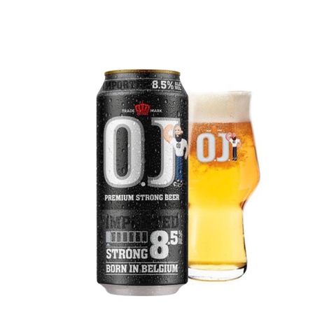 Bia Bỉ OJ Strong Lager 8,5% - Lon 500ml - Thùng 24