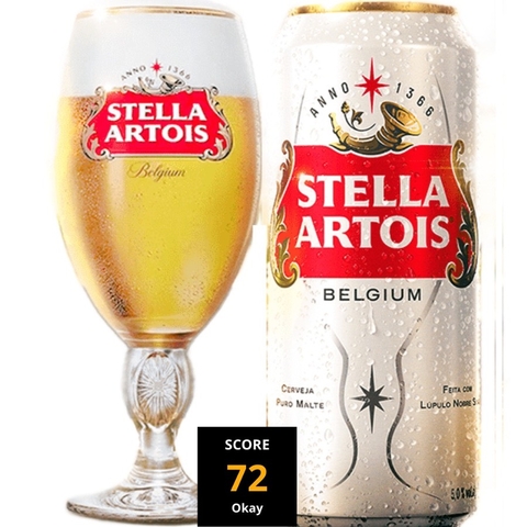 Bia Bỉ Stella Artois 5,0% - Lon 500ml - Thùng 24