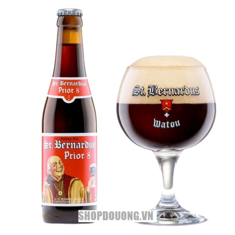 Bia Bỉ St.Bernardus PRIOR 8 8,0% - Chai 330ml - Thùng 24