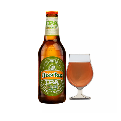 Bia Lào IPA 5,0% - Chai 330ml - Thùng 24