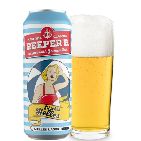 Bia Đức Reeper B Helles 4,7% - Lon 500ml- Thùng 24