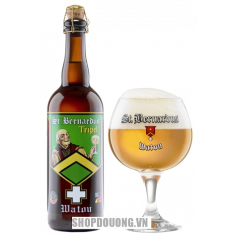 Bia Bỉ St.Bernardus TRIPEL 8,0% - Chai 750ml - Thùng 12