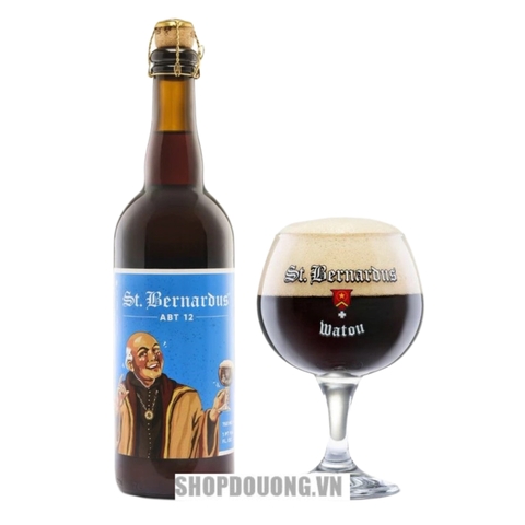 Bia Bỉ St.Bernardus ABT12 10% - Chai 750ml - Thùng 12