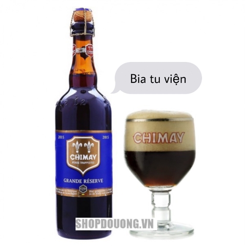 Bia Bỉ Chimay Xanh Blue Trappist 9,0% - Chai 750ml - Thùng 12