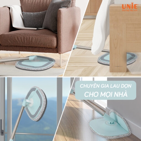 Cây lau nhà UNIE UN-246 thiết kế hiện đại, tiện dụng