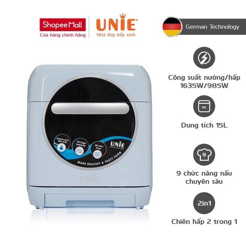 Nồi chiên hơi nước UNIE Steam Color, 15 Lít, 1635W