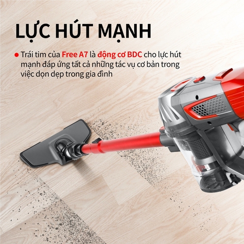 Máy hút bụi Uniq Free A7