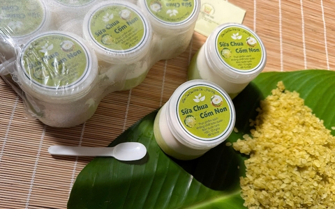 Sữa chua cốm non mua ở đâu ngon?