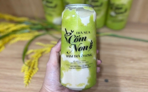 Trà sữa cốm là gì? Hương vị cốm Hà Nội trong ly trà sữa