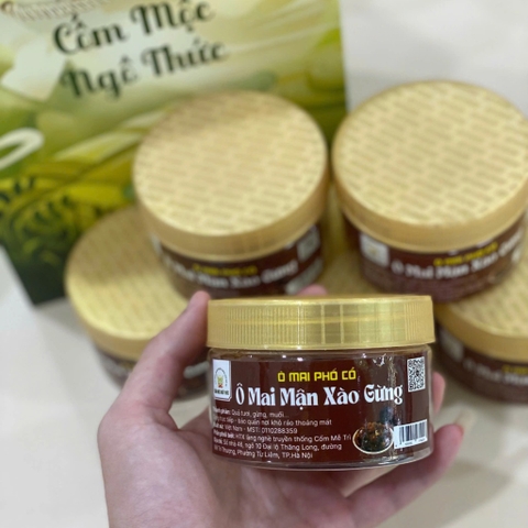 Ô Mai Mận xào gừng