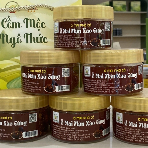 Ô Mai Mận xào gừng