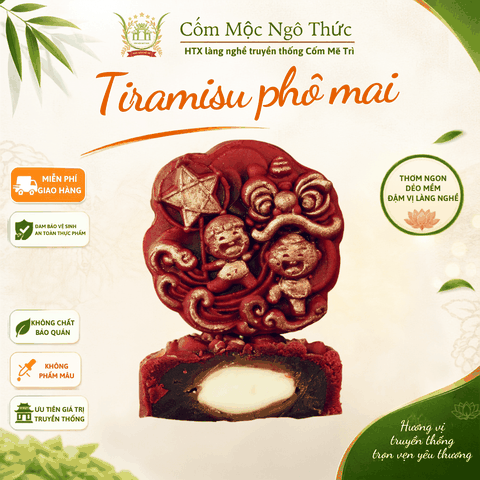 Bánh nướng Tiramisu phô mai