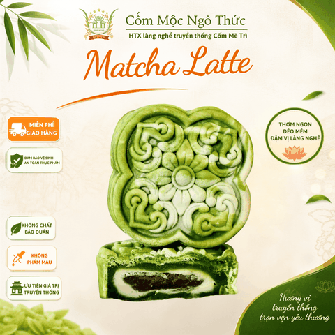 Bánh nướng Matcha Latte