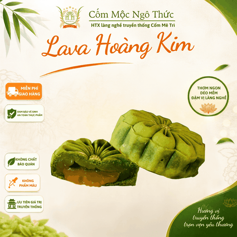 Bánh nướng vị Lava Hoàng Kim