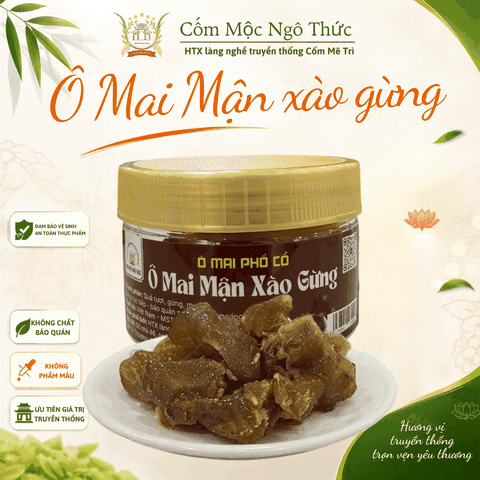 Ô Mai Mận xào gừng