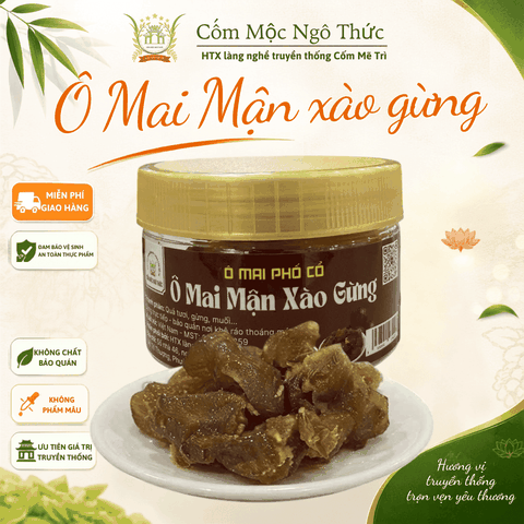 Ô Mai Mận xào gừng