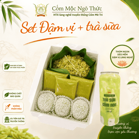 Set Đậm vị+ trà sữa