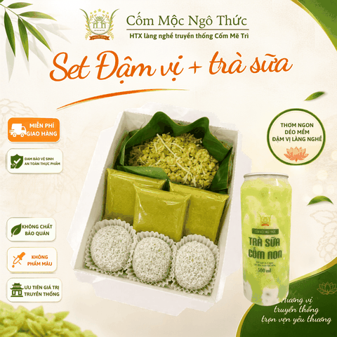 Set Đậm vị+ trà sữa