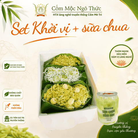 SET Khởi vị + sữa chua