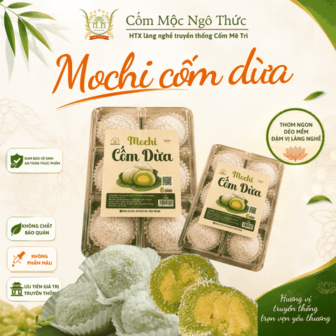 Mochi Cốm (6 chiếc)