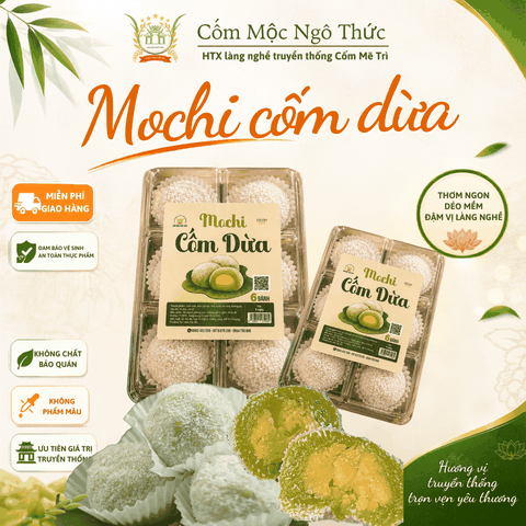 Mochi Cốm (6 chiếc)