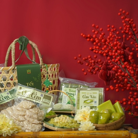 Set quà Tết Đong Đầy