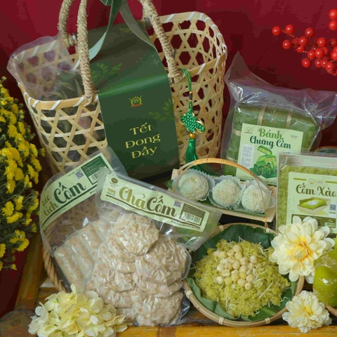 Set quà Tết Đong Đầy