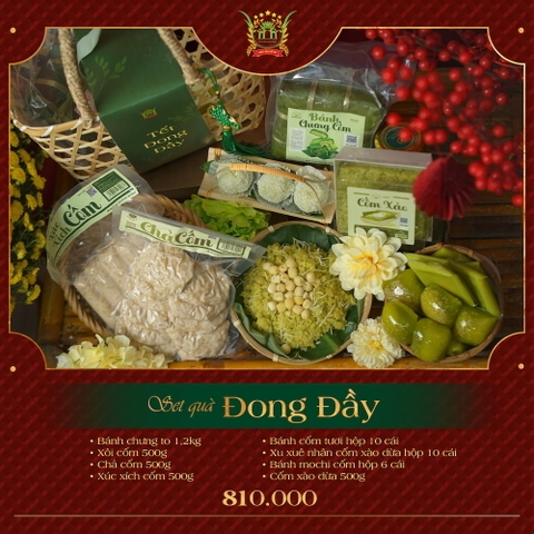 Set quà Tết Đong Đầy