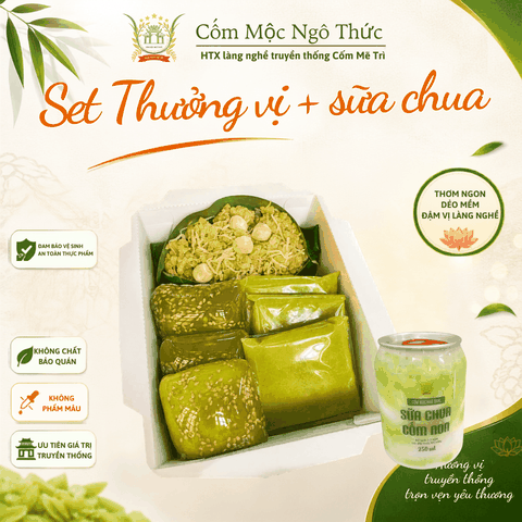 Set Thưởng vị+ sữa chua