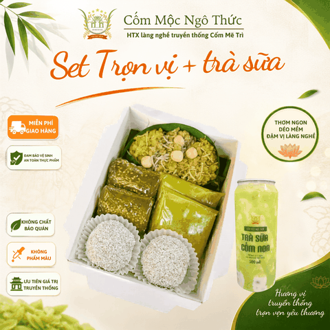 Set Trọn vị+ trà sữa