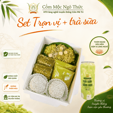 Set Trọn vị+ trà sữa