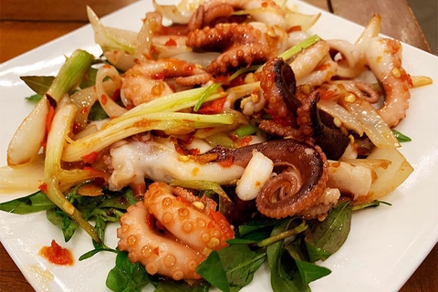 Cách Làm Bạch Tuộc Xào Sa Tế Ngon